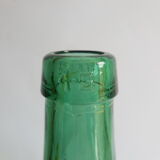 Vintage Ayelense Green Glass Demijohn