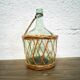 Demijohn wicker basket