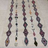 Handmade moroccan berber rug 250 x 146 cm