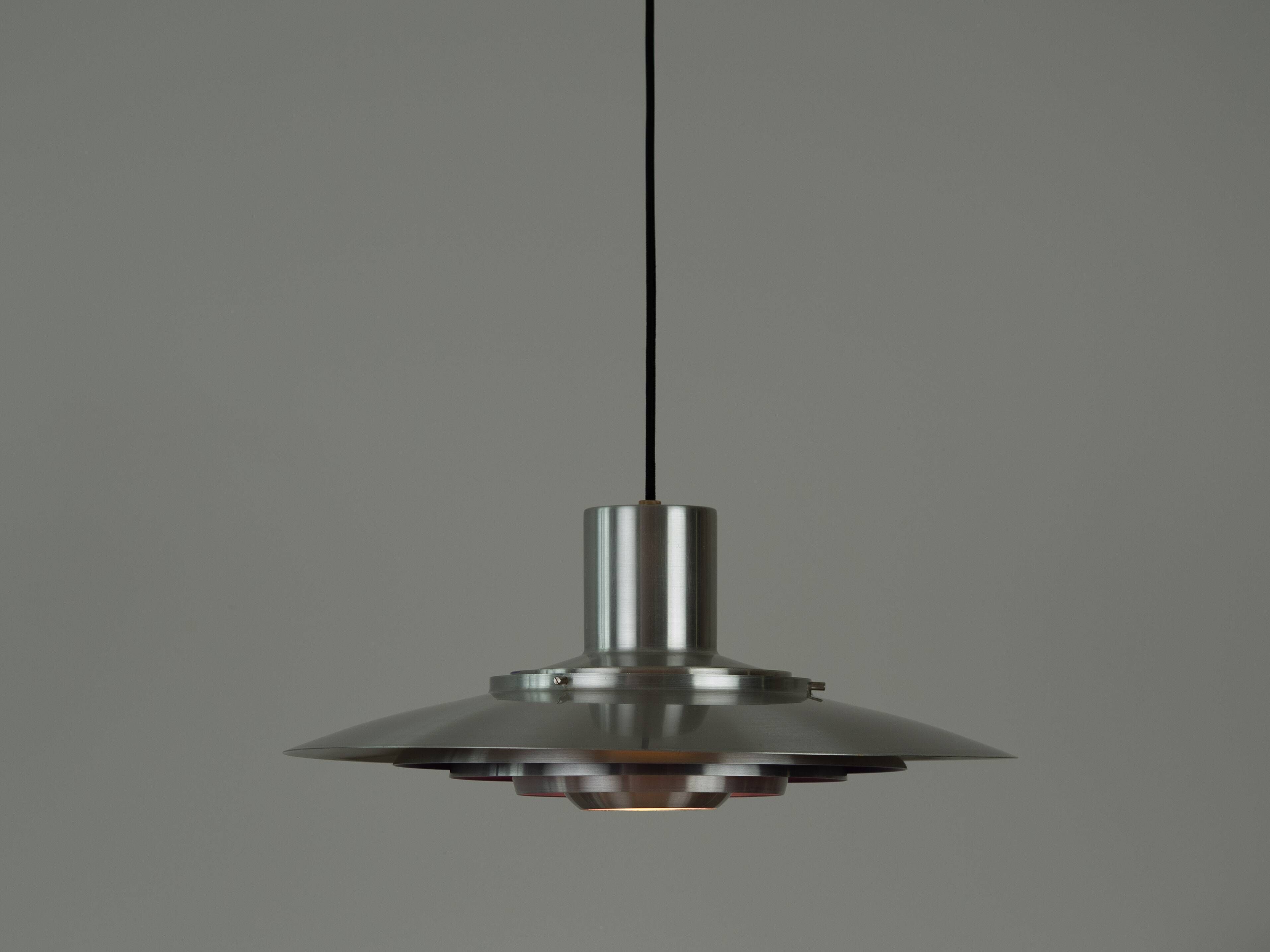 Vintage Danish pendant lamp P376 by Fabricius and Kastholm. Nordisk Solar,