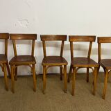 5 Baumann bistro chairs