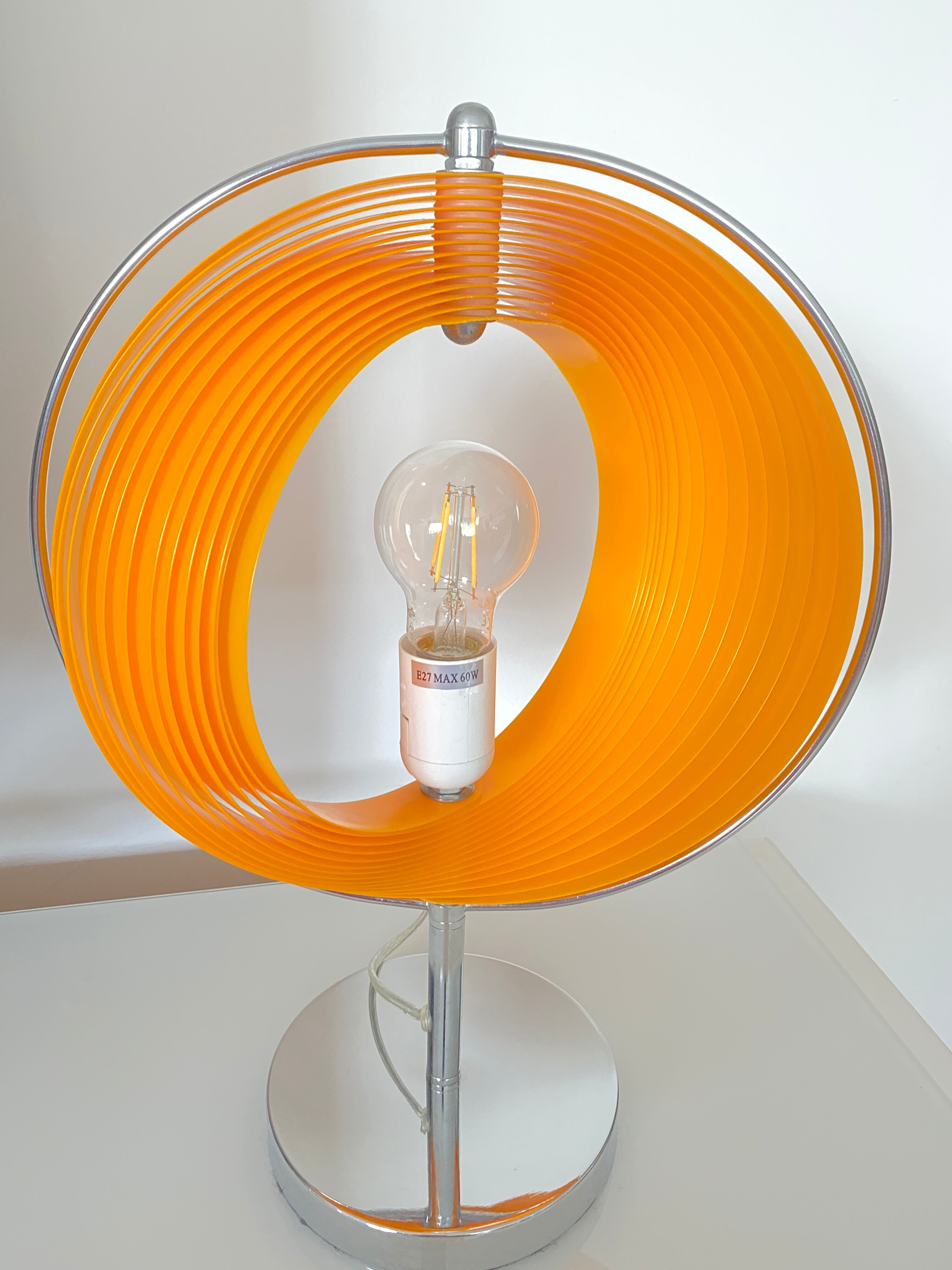 Vintage moon table lamp