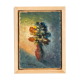 Expressionistic still life with flowers, oil on canvas, 20 x 26cm