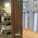 Coat rack wardrobe in wood, Napoleon III style.