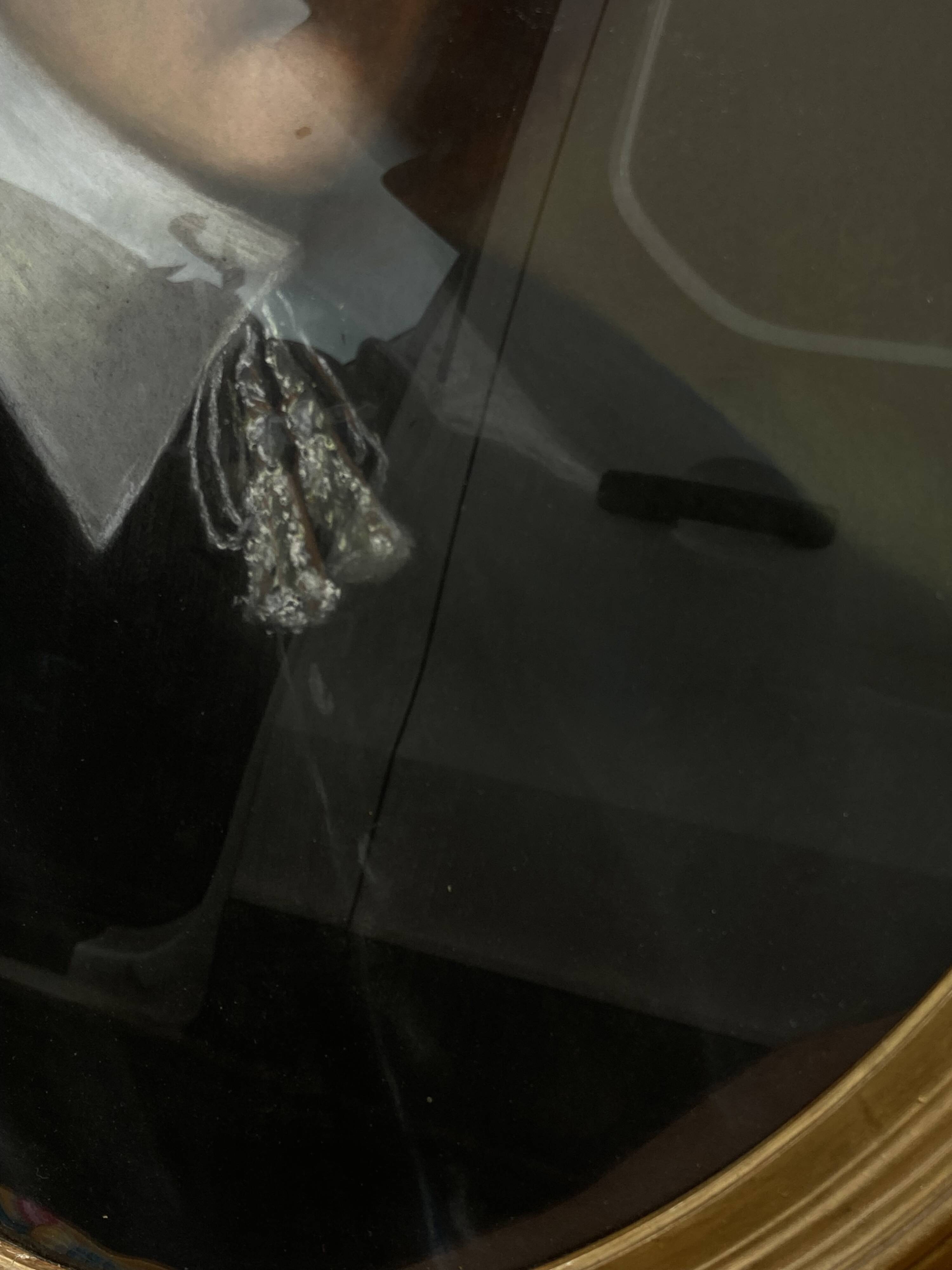 French School of the 19th century, Framed pastel portrait of a man