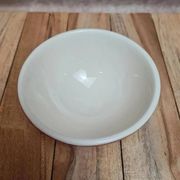 Small antique dining set bowl in earthenware with pink floral decoration – retro charm