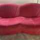 Canapé pumpkin 2 seats – pierre paulin for ligne roset – red alcantara