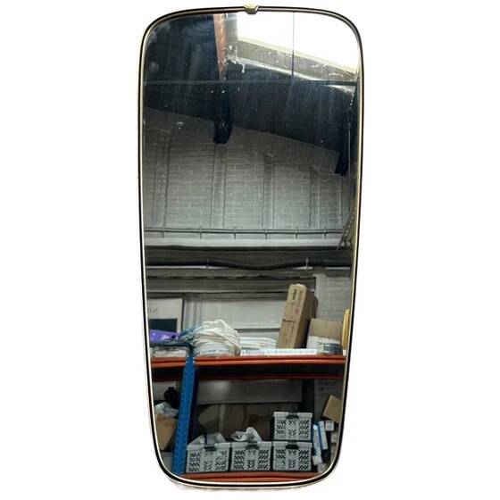 Vintage Mirror with Brass Gold Frame