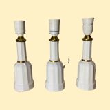 Lampes de table blanc/or | soholm danemark