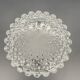 Large Walther Glas Bolero Bubbles bowl, 1970s