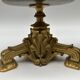 Pair of gilt bronze candlesticks by Cailleux - Barbedienne
