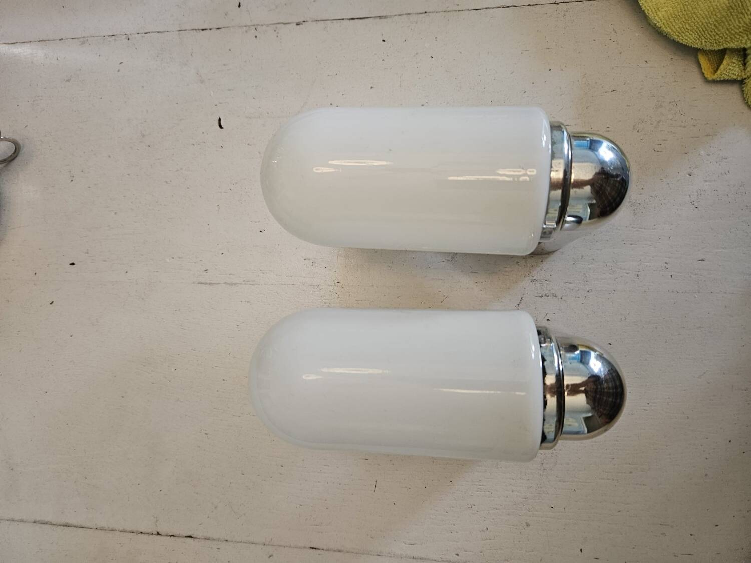Pair of 70s wall lights