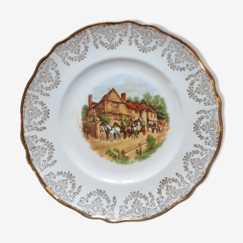 Plate in Bavarian Porcelain (Krautheim) 1960s