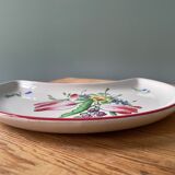 4 vintage half-moon cups in Lunéville earthenware