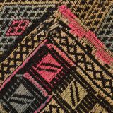 Yellow & Brown Tribal Vintage Kilim Rug, 184x246Cm