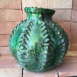 Tamegroute pottery in glazed terracotta