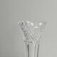 vase soliflore en verre épais transparent