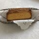 Braided silver metal bread basket
