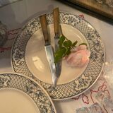 Set of 2 Mason's ironstone dinner plates