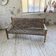 Audoux and Minet cord bench