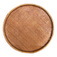 Old vintage braided wicker sieve