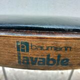 6 stackable Baumann chairs