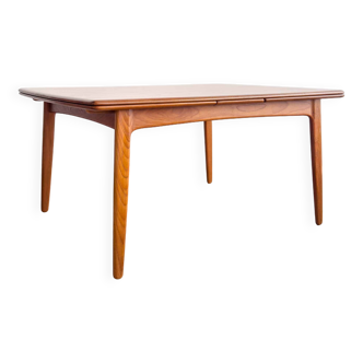 Table à manger danoise Mid-Century Modern en teck, Danemark, années 1960