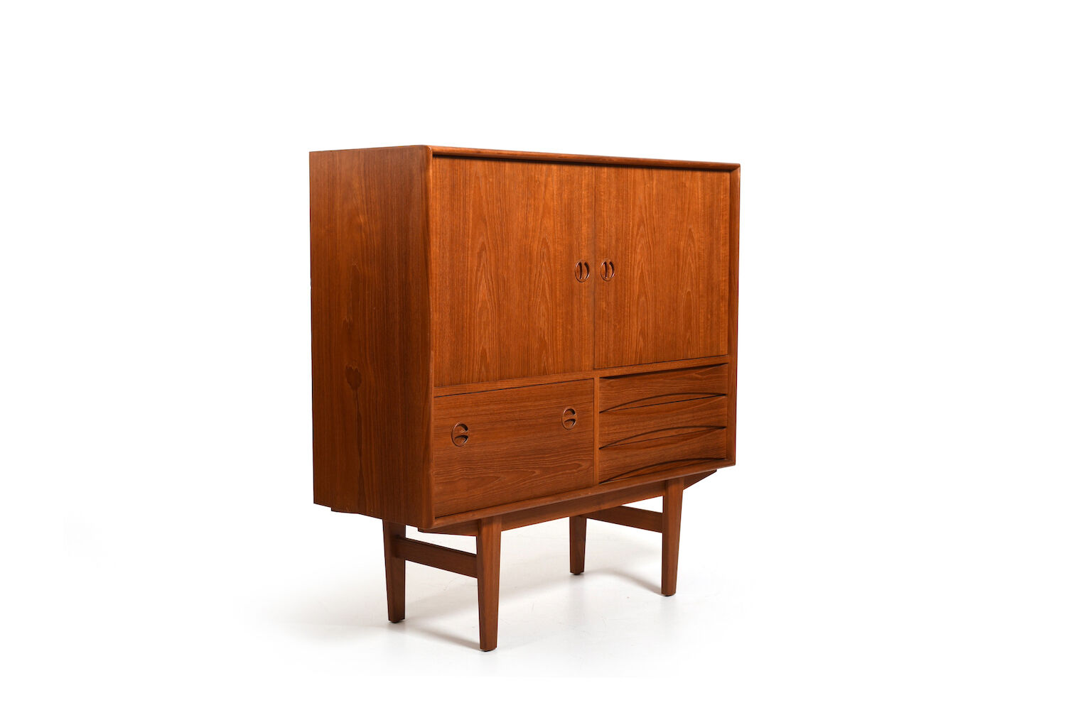 Fine Danish Teak Cabinet by N.C.Møbler 1960s