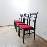 Set of mid-century scandinavian dining chairs