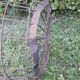 Corbeille panier h58 d59cm industrielle en fer