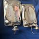 Vintage Scandinavian Brass Wall Candle holder Sconce height 29cm
