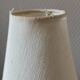 Pair of vintage lamps in rattan and ceramic