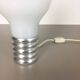 Original 60s glass Mushroon desk light by HONSEL, Germany | midcentury modern. table lamp