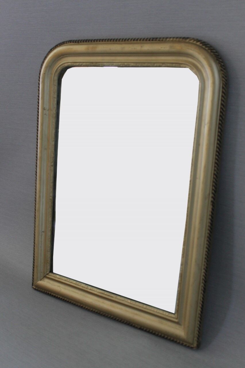 Miroir doré Louis-Philippe - 75x57cm