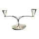 Danish Art Deco Silver plated Double Candle holder