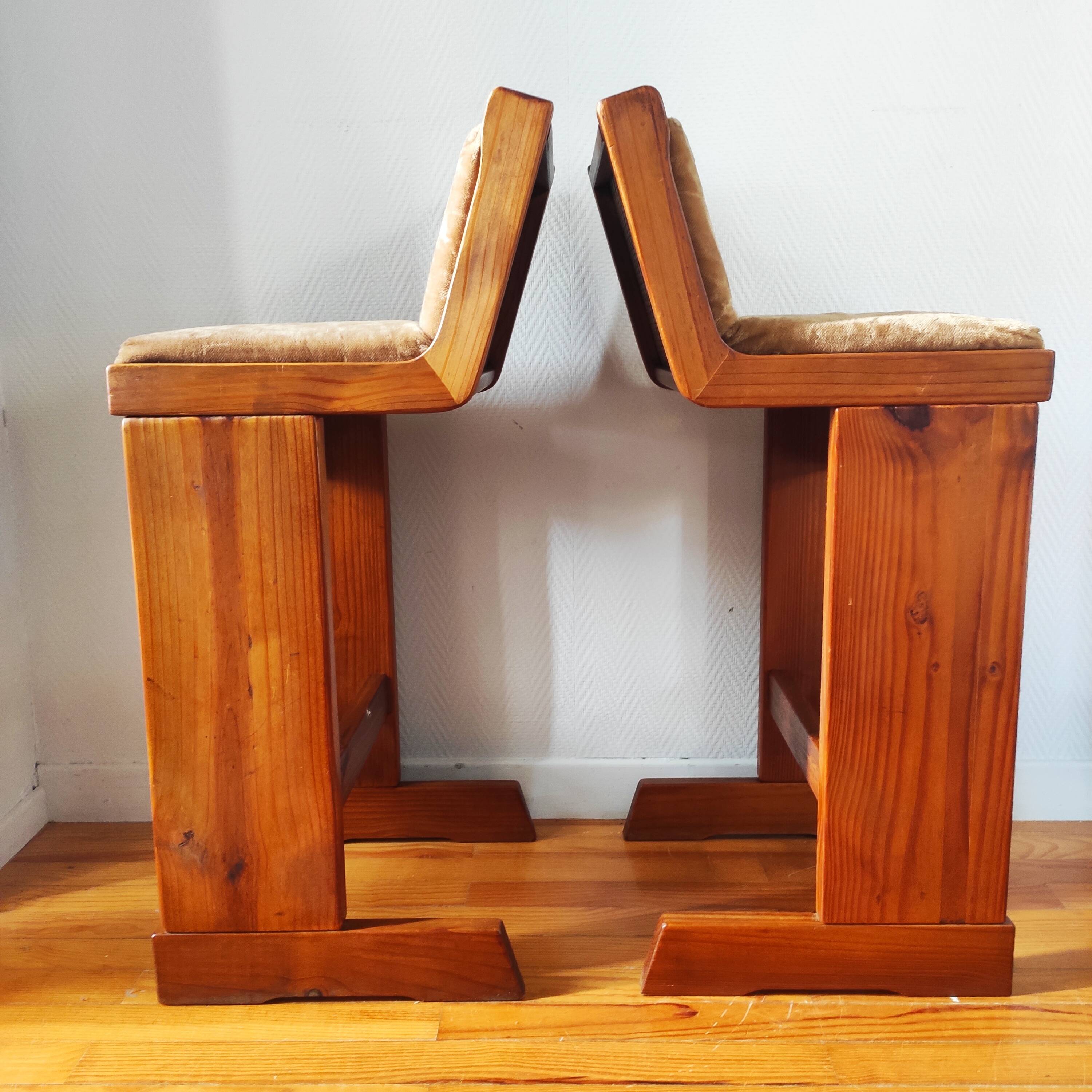 Vintage bar stools Scandinavian design