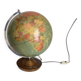 Globe terrestre vintage 1978 de Räth Leipzig ex-RDA - 43 cm