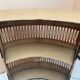Vintage rattan and metal bar, 60s
