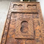Savoyard folk art coffee table