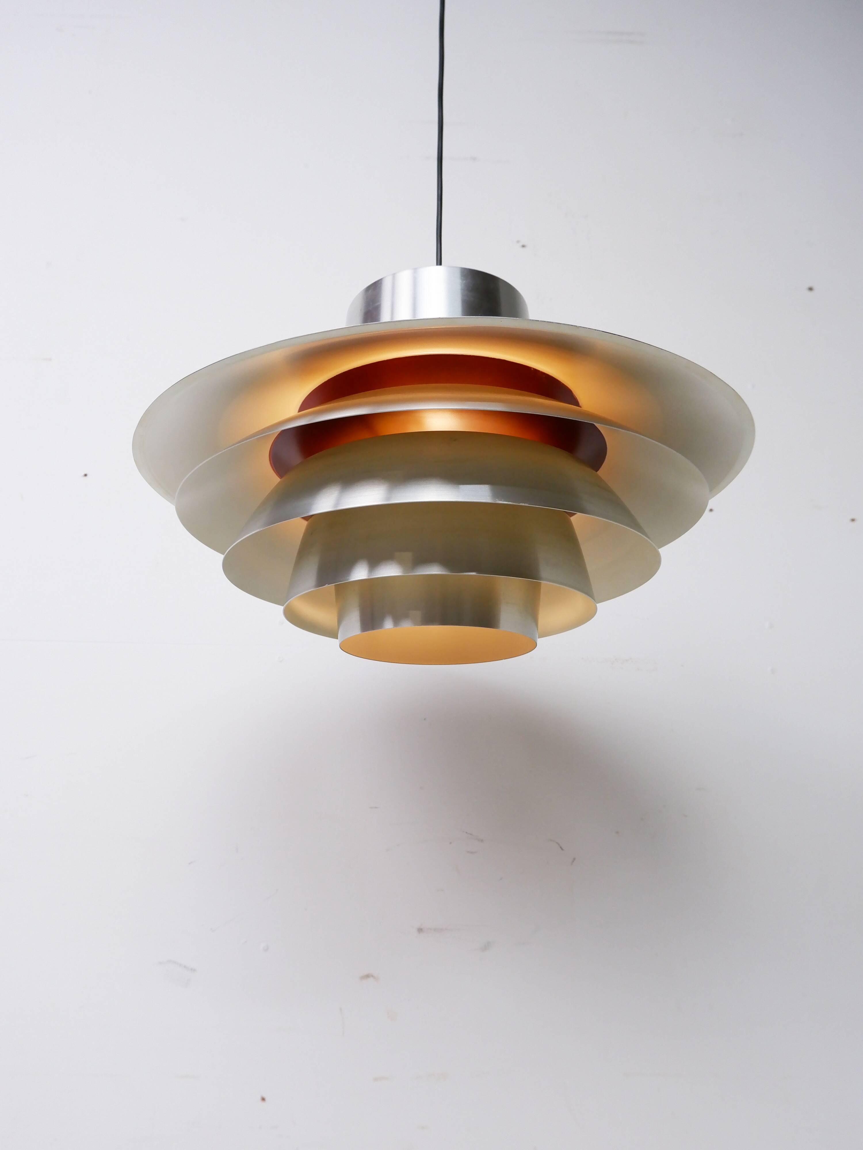 Verona hanging lamp by Sven Middelboe for Nordisk Solar