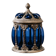 Centrotavola Large Royal Sheffield Collection Blue Service Jar 1950’s