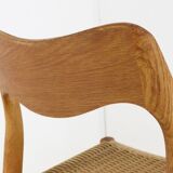 Ensemble de 6 Niels Otto Møller pour JL Møllers Møbelfabrik | modèle 71 - danois