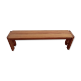 Solid elm bench Maison Regain