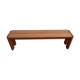 Solid elm bench Maison Regain