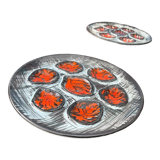 6 oyster plates