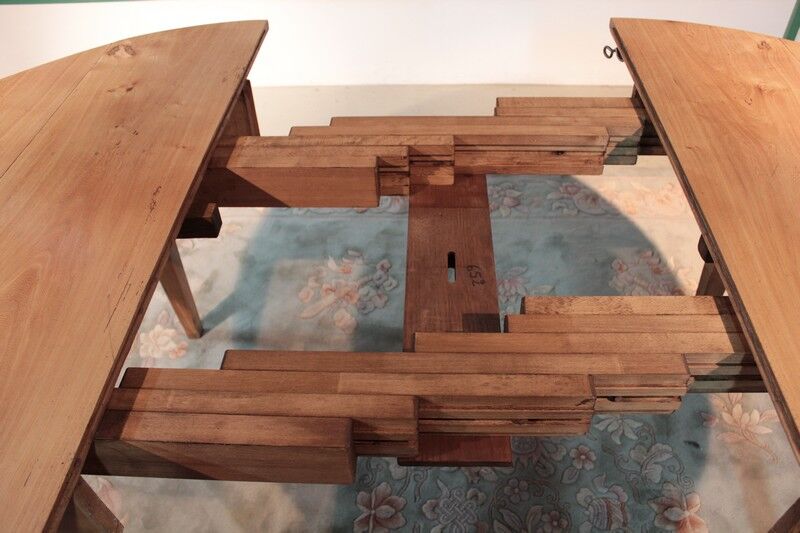 Ash nineteenth oval table