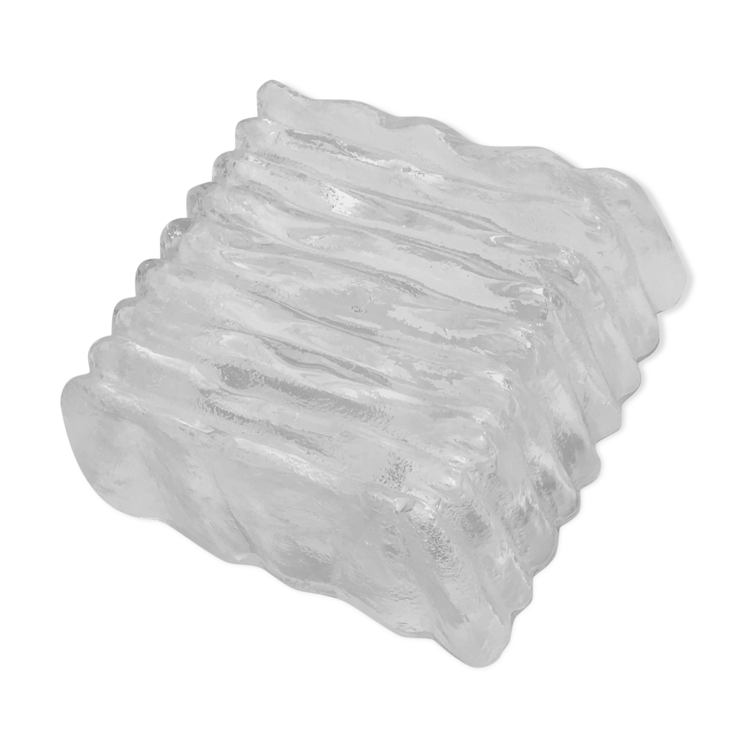 Vintage square glass ceiling