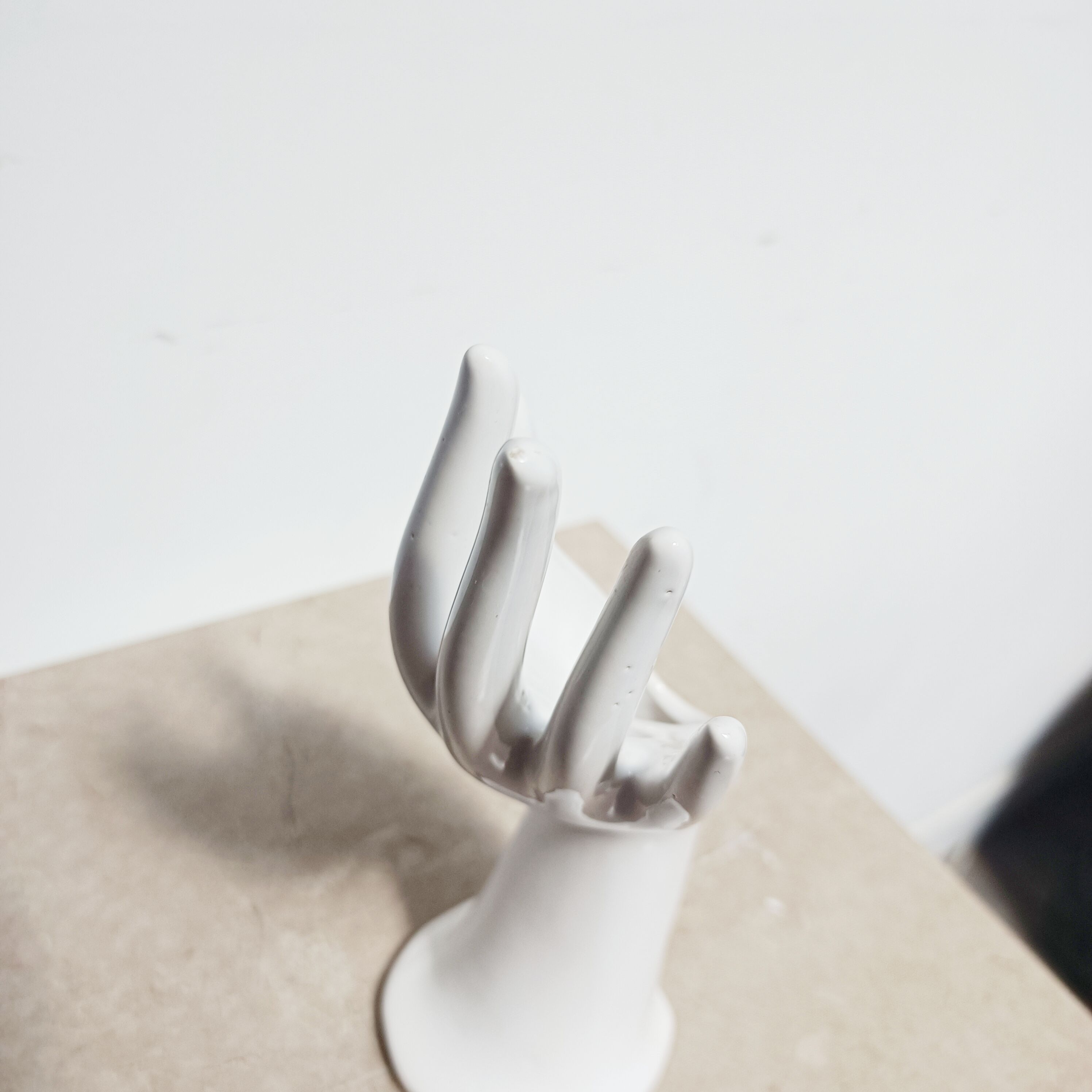 Vase baguier soliflore hand