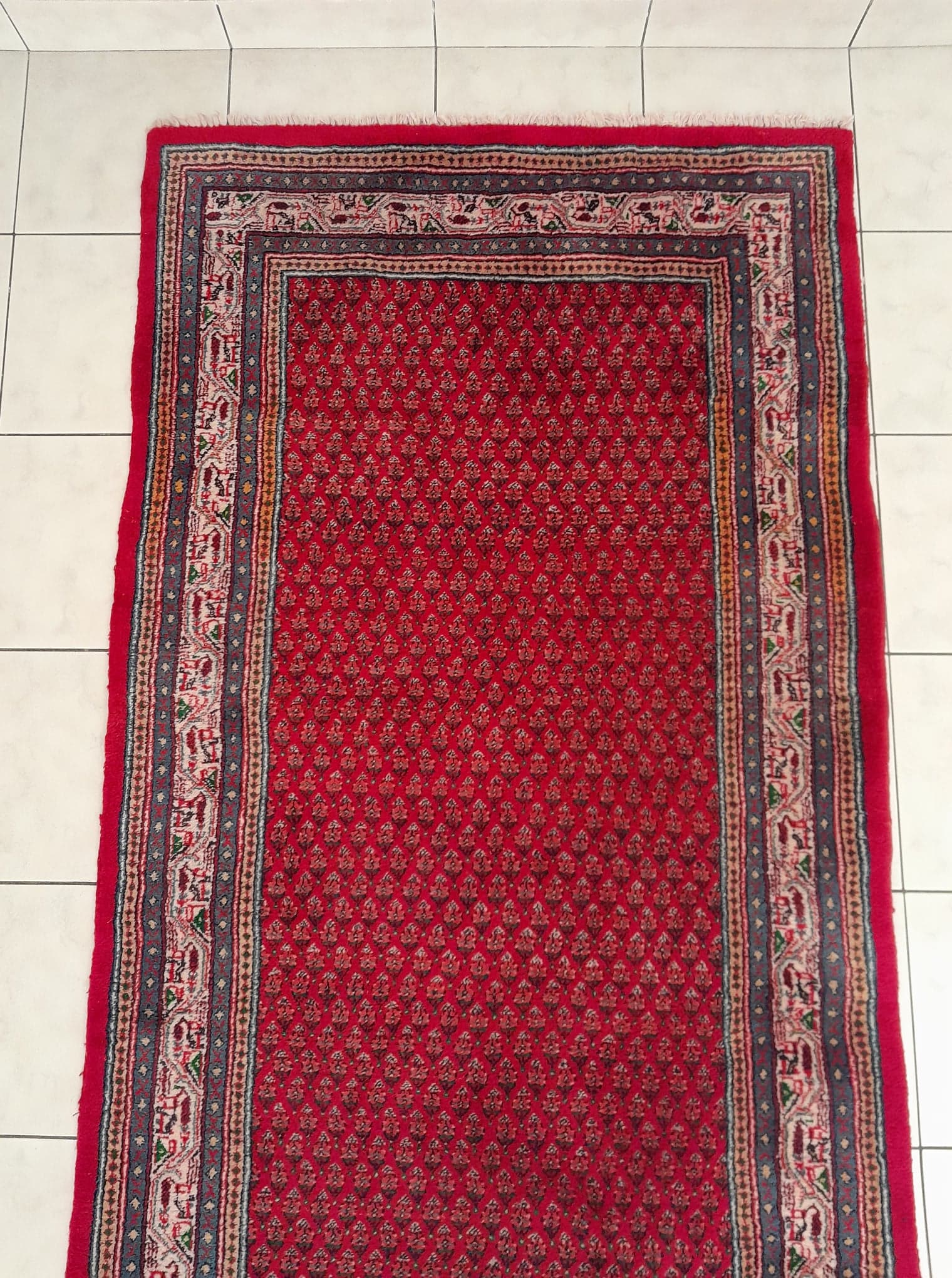 Persian carpet mir handmade 305x110cm