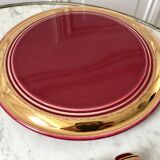 Art Deco set wine lees color 30s